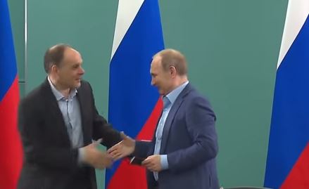 بوتين يمنح الجنسية الروسية للإيطالي الأولمبي غامبا