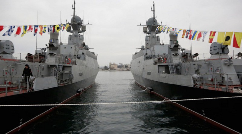 روسيا ترسل سفينة تحمل صواريخ "كاليبر" إلى سوريا