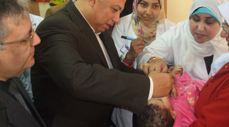 الحملة القومية للتطعيم ضد مرض شلل الاطفال