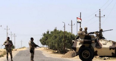 مصرع ضابط ومجند إثر انفجار في سيناء