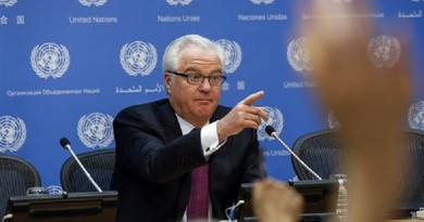 سفير روسيا لدى الأمم المتحدة فيتالي تشوركين