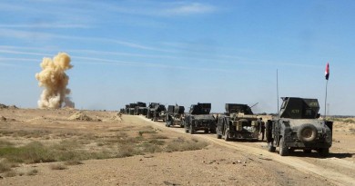 عملية عسكرية للقوات العراقية جنوبي الموصل