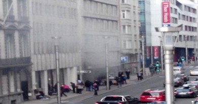 "أسوشيتد برس": سماع دوي انفجارين مجددا أثناء مداهمات للشرطة في حي ببروكسل