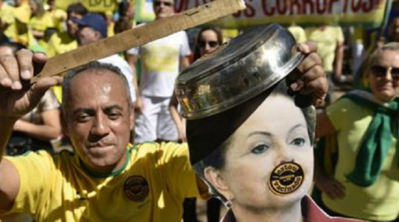 مظاهرات تاريخية بالبرازيل للمطالبة برحيل الرئيسة