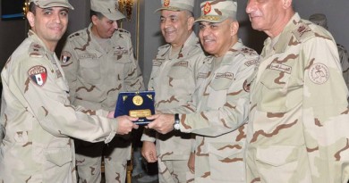 الفريق أول صدقي صبحى القائد العام للقوات المسلحة وزير الدفاع والإنتاج الحربى