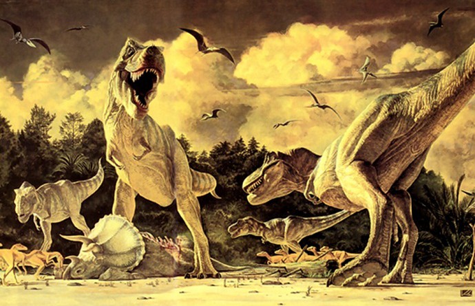 أسلاف وأبناء عمومة الديناصور "تيرانوصور ركس" كانوا أصغر حجمًا