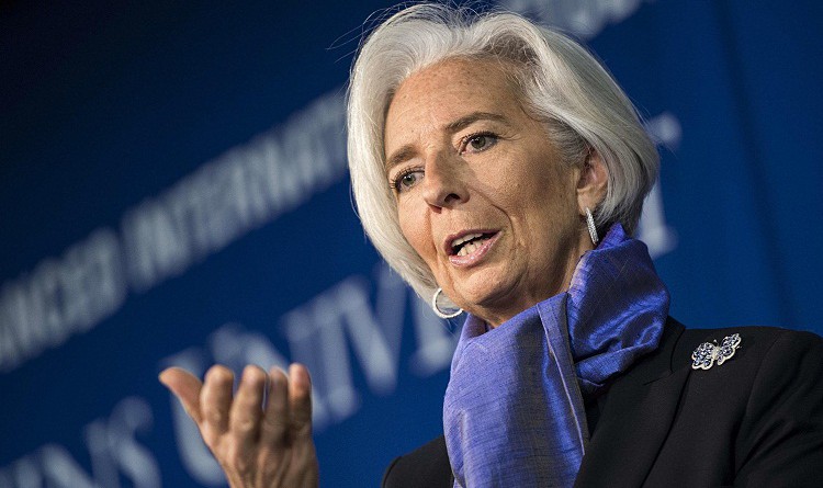 المديرة العامة لصندوق النقد الدولي كريستين لاجارد