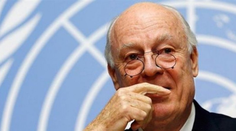 ستافان دي ميستورا مبعوث الأمم المتحدة الخاص لسوريا