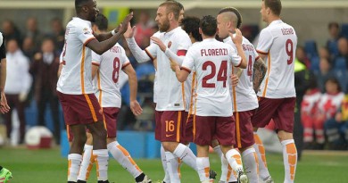 توتي ينقذ روما من الهزيمة أمام أتلانتا