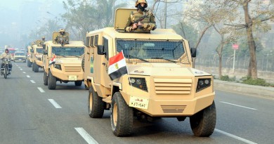 القوات المسلحة تؤمن الأهداف الحيوية والمنشاَت الهامة باحتفالات تحرير سيناء (صور)