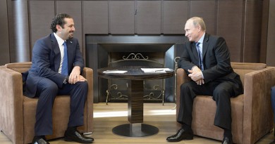 بوتين يلتقي سعد الحريري