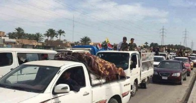 السلطات العراقية تعلن عودة عائلات إلى الرمادي