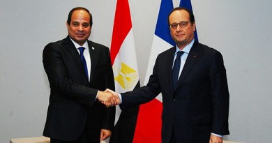 سفير مصر بباريس: زيارة أولاند إلى القاهرة تعكس العلاقات الاستراتيجية بين البلدين
