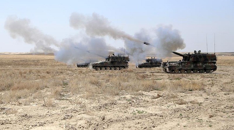 الجيش التركي يقصف مواقع لداعش بسوريا