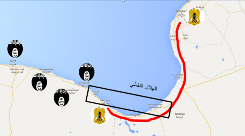 ليبيا.. الجيش يتقدم إلى سرت ويسيطر على موانئ الهلال النفطي