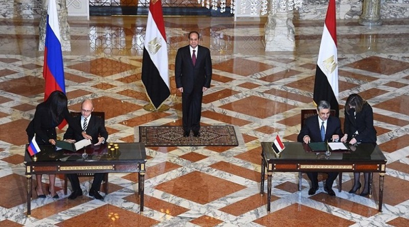اللمسات الأخيرة للاتفاقية النووية الروسية مع مصر