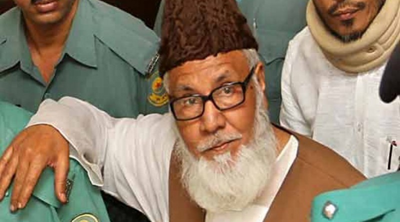 تنفيذ حكم الاعدام لزعيم أكبر حزب إسلامي في بنجلاديش