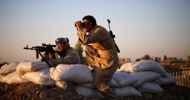 سيروان البارزاني : داعش يقصف البيشمركة بالكيماوي