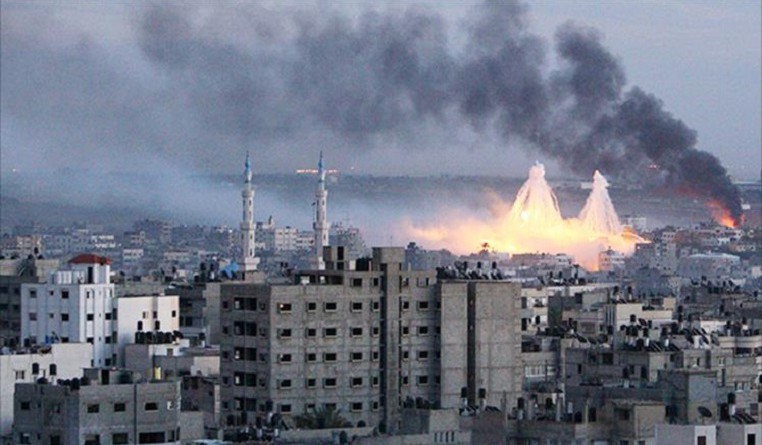 تواصل القصف الاسرائيلى لغزة
