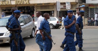 الشرطة البوروندية