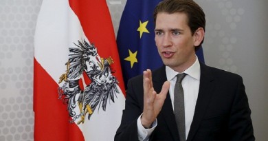 وزير الخارجية النمساوي سيباستيان كورتز