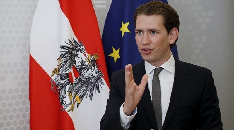 وزير الخارجية النمساوي سيباستيان كورتز