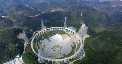 من أجل المخلوقات الفضائية.. الصين تثبت آخر قطعة من تلسكوب