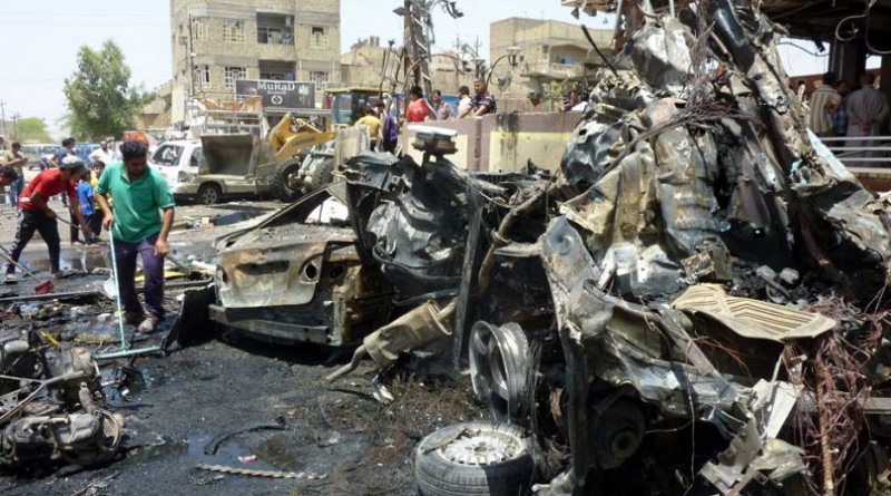 مصرع 14 شخصًا إثر تفجير سيارة ملغومة شمالي بغداد