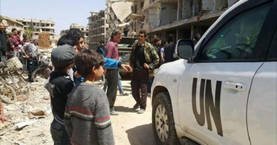 الأمم المتحدة تطالب بإجلاء آمن للمدنيين من داريا السورية