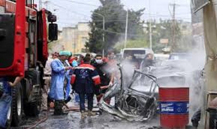 مقتل شخص وإصابة 11 آخرين في انفجار بلبنان