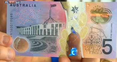 نقود للمكفوفين في أستراليا