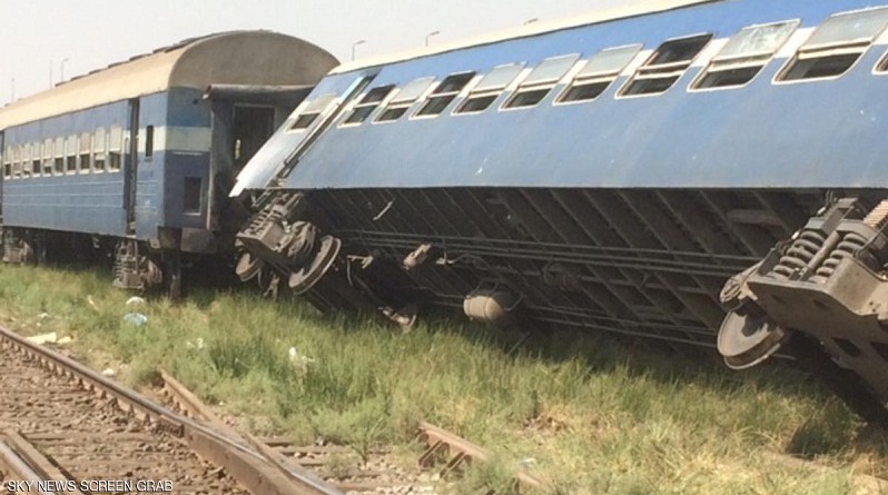 سائق قطار العياط "أنقذ الركاب من كارثة"