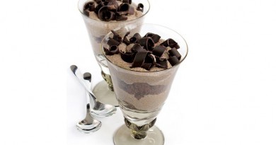DOUBLE CHOCOLATE BROWNIE MOUSSE PARFAITS