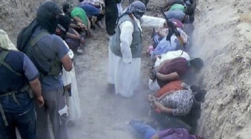"داعش" ينشر صورًا مرعبة لـ"مجزرة جماعية" في العراق