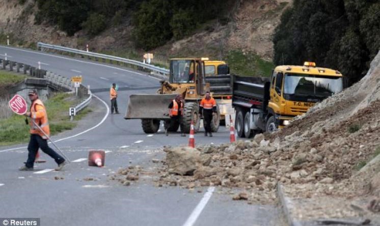 زلزال يضرب نيوزلندا