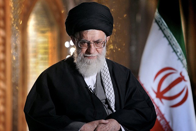 المرشد الأعلى للجمهورية في إيران علي خامنئي