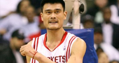 لاعب كرة السلة السابق ياو مينج