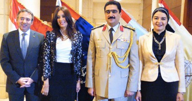 السفارة المصرية بالاردن تحتفل باعياد اكتوبر الذكري الـ 43