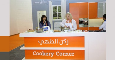 أشهر طهاة العالم يعرضون أطباقهم في معرض الشارقة الدولي للكتاب