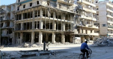 سانا : دمشق تتهم المعارضة بقصف معبر لخروج المدنيين شرقي حلب