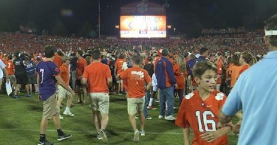 Clemson to enforce safety measures after football games