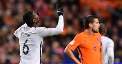 بوجبا يقود فرنسا لفوز صعب على حساب هولندا في تصفيات المونديال