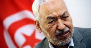 زعيم حركة النهضة التونسية التابعة للتنظيم الدولي للإخوان راشد الغنوشي