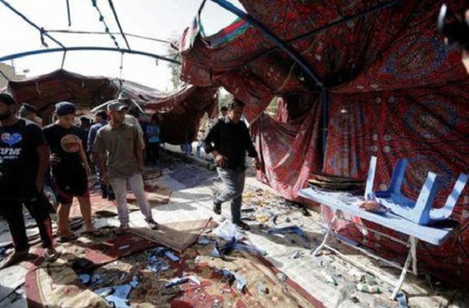 55 قتيلا في تفجير انتحاري وهجومين في العراق