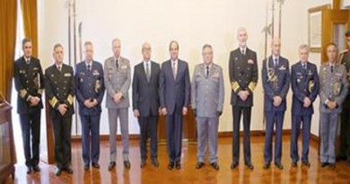 وزير دفاع البرتغال: نتضامن مع مصر في مواجهة كل التحديات
