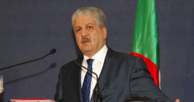 رئيس الوزراء الجزائري عبدالمالك سلال
