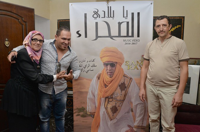 ملك الراي المغربي سامي راي يطلق فيديو كليب " يا بلادي الصحراء''