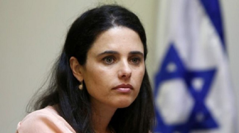 وزيرة العدل الإسرائيلية أيليت شاكيد