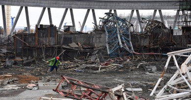 وكالة: اعتقال تسعة أشخاص بعد انهيار موقع بناء محطة للطاقة بالصين