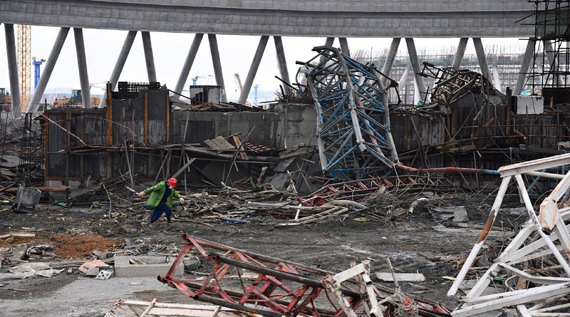 وكالة: اعتقال تسعة أشخاص بعد انهيار موقع بناء محطة للطاقة بالصين